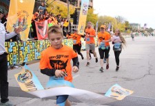 Aiden Jaquez Finishing the 50 States Half Marathon Challenge™