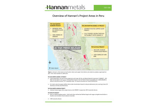 Hannan Metals Ltd., Wednesday, January 27, 2021, Press release picture