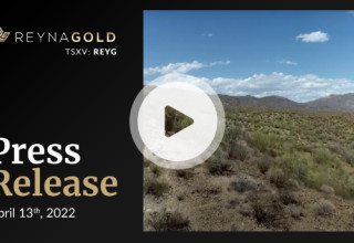 Reyna Gold Corp, Wednesday, April 13, 2022, Press release picture