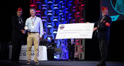 Founding Fathers Products Presents American Legion With Another $75,000 Donation