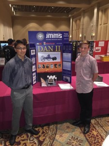 Ramses and Hayden at the national Junior Solar Sprint competition