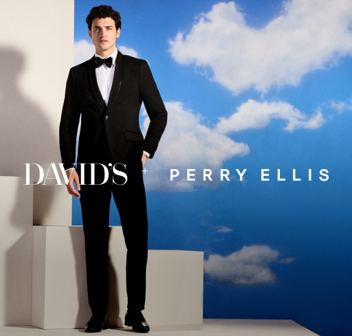David’s Bridal Breaks New Ground With First-Ever Menswear Collection in Collaboration With Perry Ellis