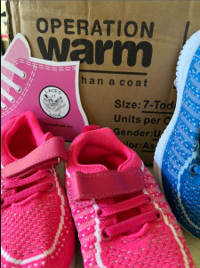Laces of Love Receive Shipment of Brand-New Shoes