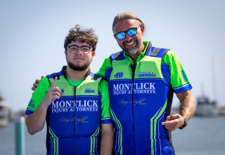 Team Montlick Driver Logan Adan and Throttleman Giovanni Carpitella
