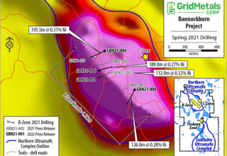 Grid Metals Corp., Thursday, January 27, 2022, Press release picture