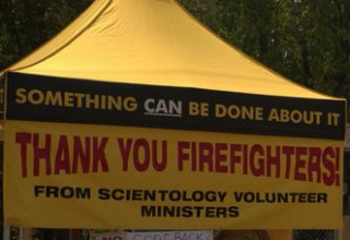 Volunteer Ministers tent