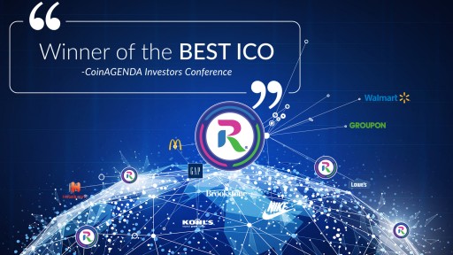 rewardstoken.io Winner of Best ICO at CoinAgenda