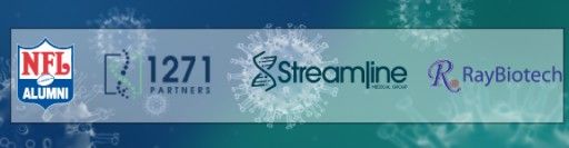 NFL Alumni Providing COVID-19 Rapid Antibody Screening Tests by Teaming Up With 1271 Partners, Streamline Medical Group, and RayBiotech