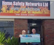 Presentation of Donation Check