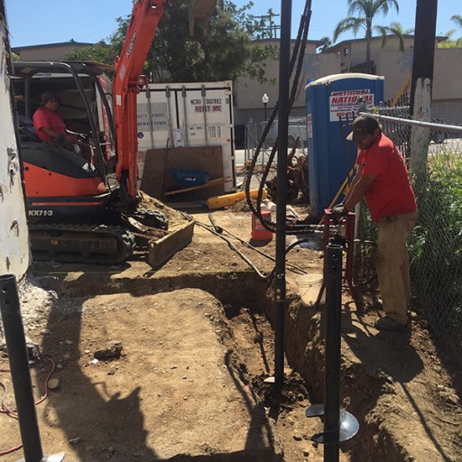 Ram Jack, Grantham Engineering Design Repair Solution for Apartment Foundation Settlement