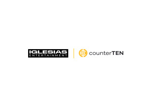 Iglesias Entertainment and counterTEN Partnership Logo