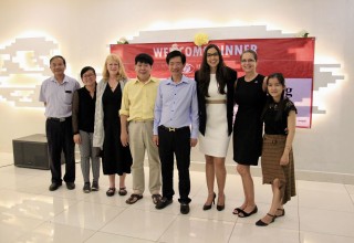 A wonderful Welcome Dinner by our Fabulous Hosts