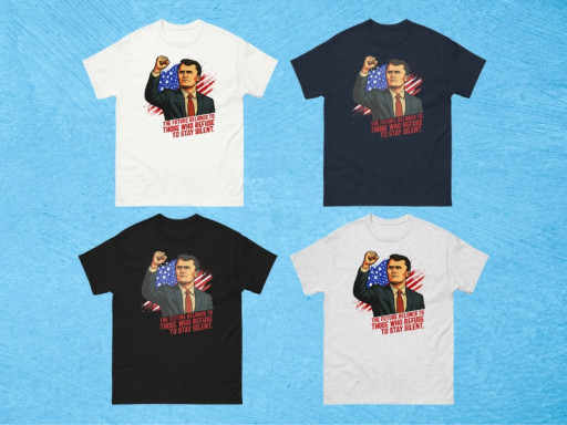 Free Charlie Kirk Patriotic Shirts (Limited 500)