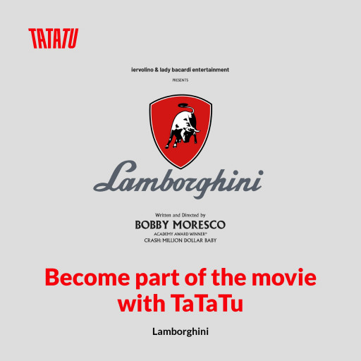 TaTaTu Holds Live Auctions Where Users Can Win the Opportunity to Be an Extra in New Film 'Lamborghini'