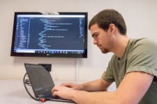 Penn College student helps unearth Maya history one keystroke at a time