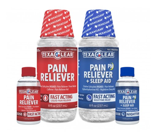 Revolutionary Liquid Adult Anti-Inflammatory Vanapain Rebranded as TexaClear®