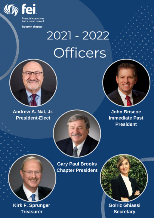 Financial Executives International - Houston Chapter Announces New Board and Officer Appointments