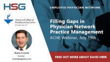 Davis Creech of HSG Advisors to Lead Webinar for ACHE on Interim Management