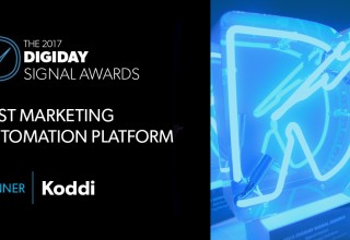 Digiday Signal Award for Best Marketing Automation Platform