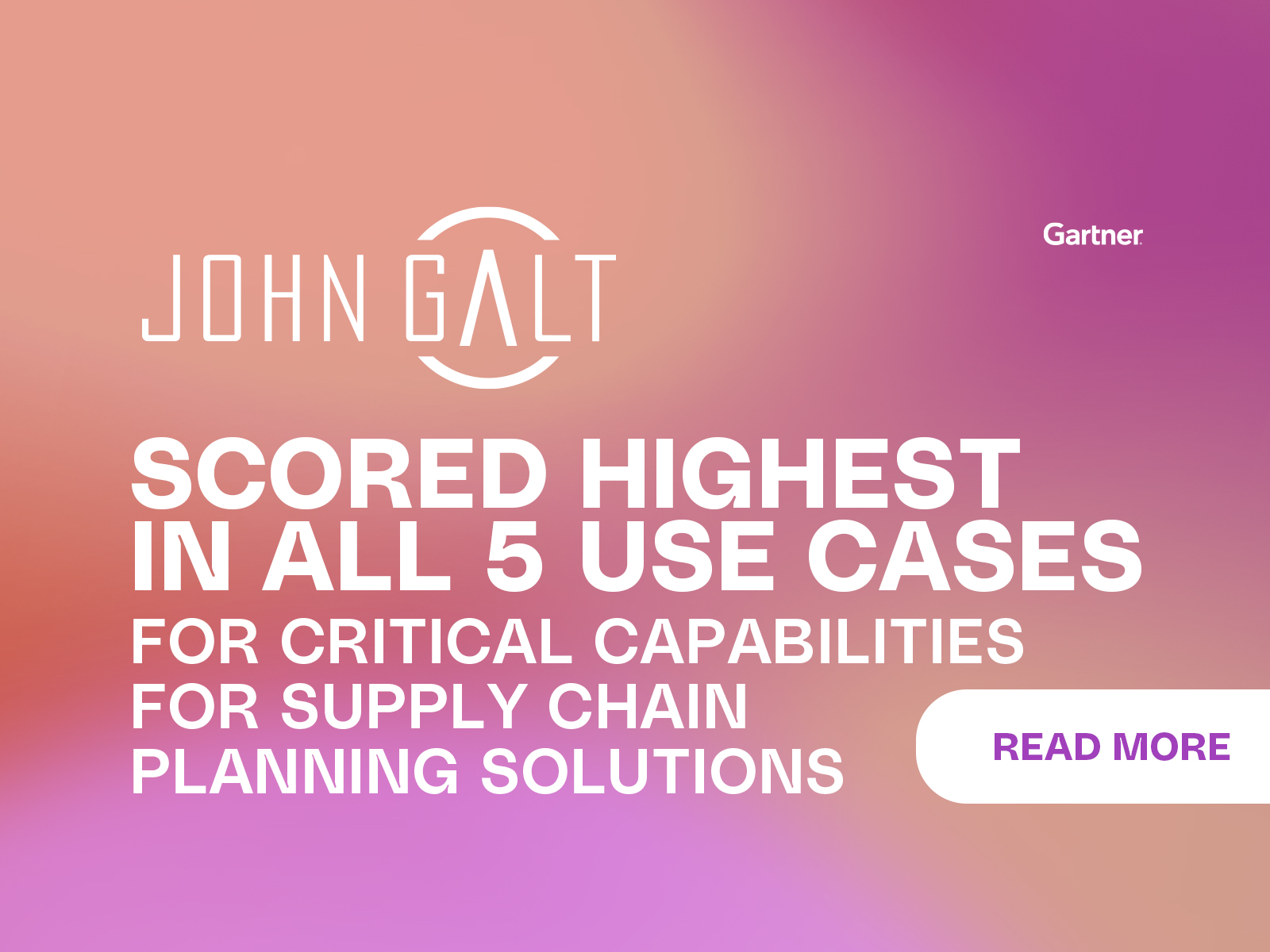 John Galt Solutions Ranks Highest Across All Five Use Cases in the 2022