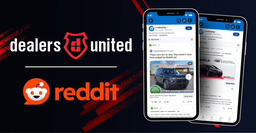 Dealers United Becomes First to Launch Dynamic Automotive Inventory Ads on Reddit
