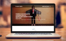 Fabric's new website in action.