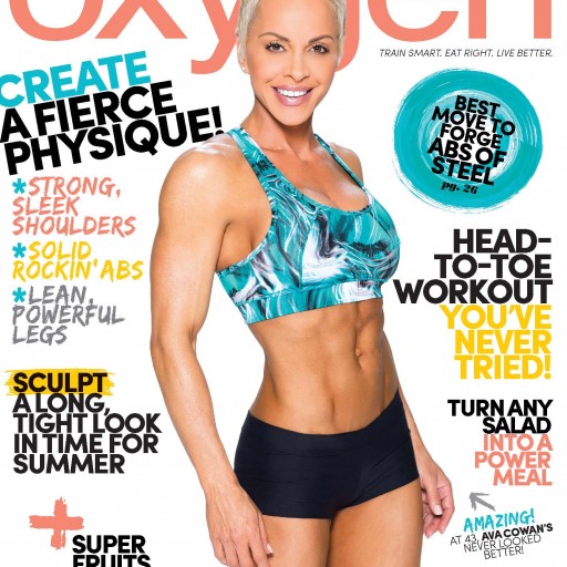 Ava Cowan Featured on Current Issue and Cover of Oxygen Magazine