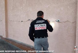 SRP's engineers and technicians review structural integrity of buildings and homes following earthquakes