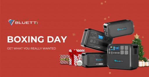 BLUETTI to Start Its Year-End Shopping Spree for Boxing Day 2022