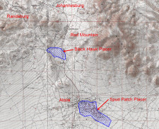 Figure 1 - Black Hawk and Spud Patch Placer Location – Source BOYD 2025