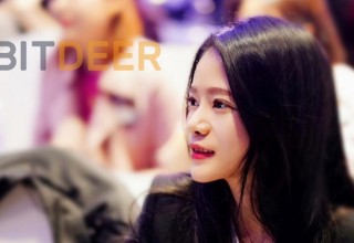 BitDeer.com founder & CEO Celine Lu hosting Crypto Mining Industry Dialogue 2019 in Beijing
