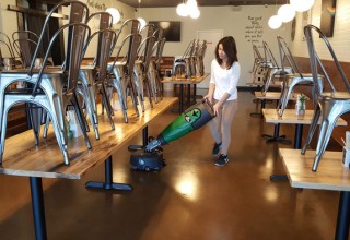 Reach Underneath Tables With Ease