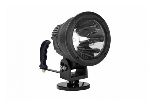 Larson Electronics Releases 65W LED Magnetic Handheld Spotlight, 4,355 Lumens, 3,000' Spot Beam