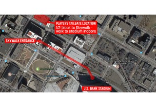 2018 Players Tailgate Aerial view