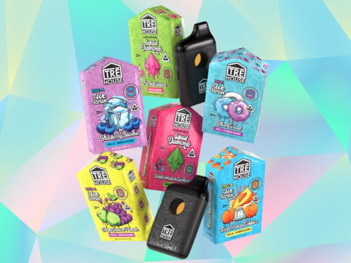 TRE House THC Vape Pens Reviews 2025: Premium Disposable Weed Pens With Live Rosin, Resin, and Liquid Diamonds