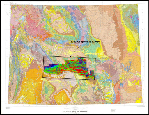 Regional Magnetics Survey Highlights Major Anomalies at Relevant Gold's Bradley Peak and South Pass Gold Camps