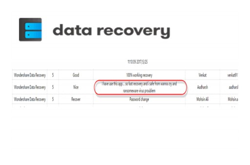 The World's 1st Data Recovery Case From WannaCryRansomware