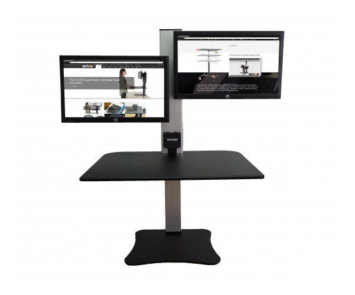 Victor Technology Raises Awareness of Standing Desk Converters During High Blood Pressure Education Month