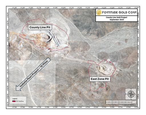 Fortitude Gold Receives Bureau of Land Management EA Permit for County Line Mine