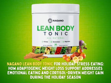 Nagano Lean Body Tonic Review Holiday Stress Eating