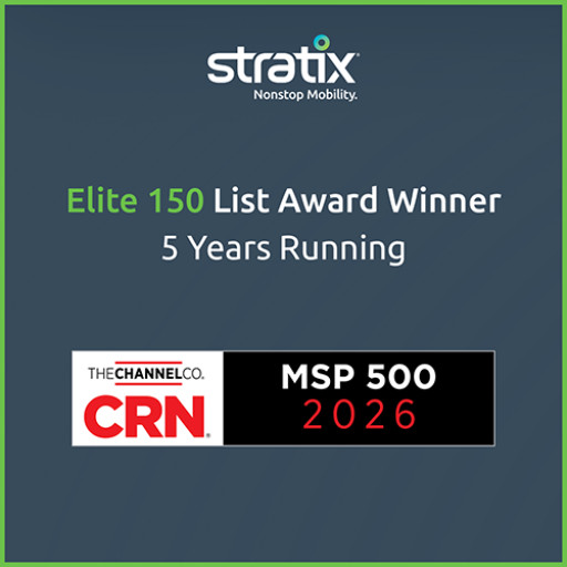 Stratix Named to CRN's MSP 500 List For 2026