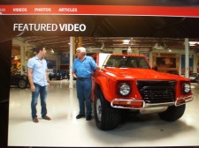 Damiano Barbuscia on Jay Leno's Garage