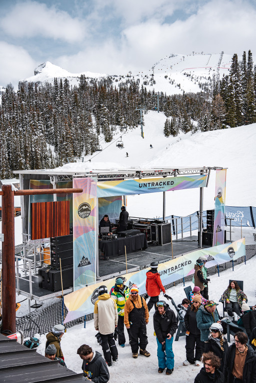 Canada's Best Spring Skiing and Riding Season, The Rockies' Banff Sunshine Village Kicks Off the Untracked Concert Series!
