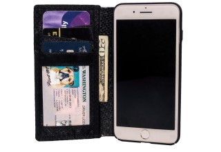 New iPhone 7/8 Carbon Fiber Phone Wallet