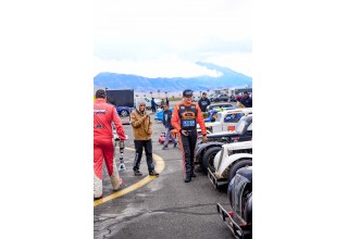 Ricky Walking the Legend Cars