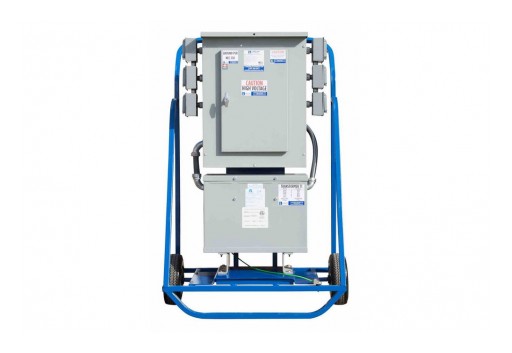 Larson Electronics Releases 3PH Temporary Power Distribution Station, 15 kVA, 480V-380V