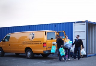 Bringing supplies to those in need