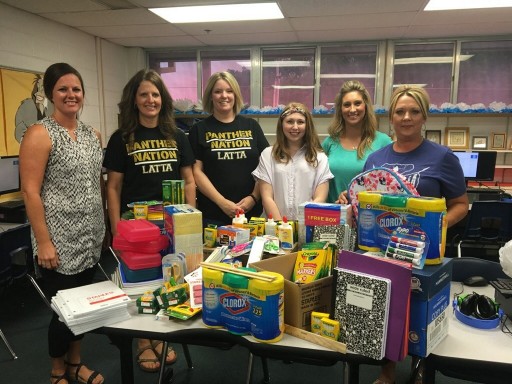 National Foundation Repair Company Donates School Supplies