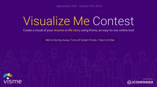 Visme Launches the "Visualize Me" Contest to Help Unleash Everyone's Inner Creativity