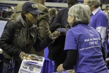 Volunteers from Tennessee United for Human Rights introduced those attending the Nashville celebration of Martin Luther King Day 2018 to the Universal Declaration of Human Rights.